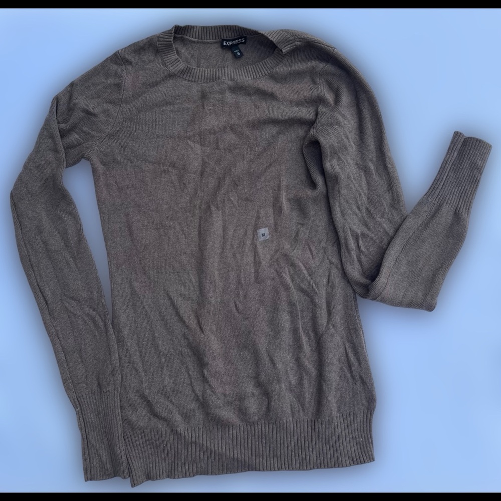 Deep Taupe Crewneck